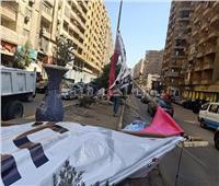 إزالة لافتات الدعاية الانتخابية المخالفة بحي الهرم‎