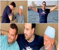 فيديو| «مصر بركتها فيكم».. عاصي الحلاني يتناول «فطير مشلتت» على النيل