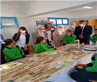 نائب محافظ القاهرة وسفير الياباني يفتتحان مدرسة شهداء بورسعيد بعد تطويرها