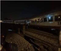 «السكة الحديد» تكشف سبب خروج قطار طنطا عن القضبان