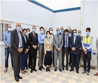 مدير هيئة «جايكا» اليابانية يزور مطار برج العرب
