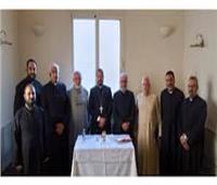 مجلس المشورة لكهنة الإيبارشية البطريركية يجتمع مع نيافة الأنبا باخوم