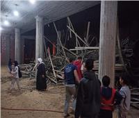 إصابة عاملين أثناء بناء مئذنة مسجد بالعاشر من رمضان