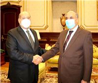 «عبد الرازق» يستقبل رئيس المجلس العالمي للتسامح والسلام‎