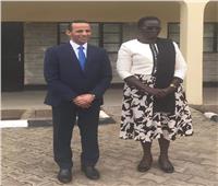السفير المصري في جوبا يلتقي بنائب رئيس جنوب السودان