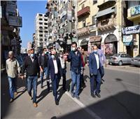 محافظ بورسعيد: إزالة إشغالات المحال التجارية بشارع الثلاثيني فورا