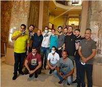 منتخب البرازيل الأوليمبي في جولة سياحية بالأهرامات والمحتف المصري