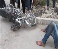 إصابة 4 أشخاص في تصادم دراجتين بخاريتين في بني سويف‎