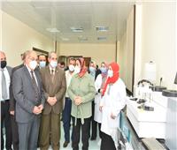 رئيس جامعة أسيوط  يشهد افتتاحات جديدة بمعهد جنوب مصر للأورام
