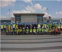 صور| «منار» يتفقد أعمال مشروع توسعة مطار سفنكس الدولي