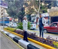 نائب محافظ القاهرة تتابع أعمال تطوير شارع المنيل بمصر القديمة