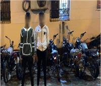 سقوط لصوص الدراجات النارية بالقاهرة 