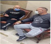 أول ظهور لإبراهيم حسن بعد حادث الإسكندرية| فيديو وصور