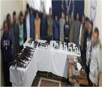 الأمن العام يضبط 24 قطعة سلاح و23 متهمًا بسوهاج