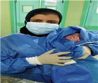 إجراء ولادة قيصرية لسيدة مصابة بكورونا بمستشفى عزل كفر الدوار
