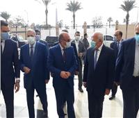 محافظ بورسعيد يستقبل وزير العدل بديوان عام المحافظة