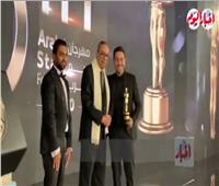 حصول «أحمد زاهر» علي جائزة أحسن ممثل في مهرجان «نجم العرب»