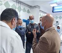 وكيل وزارة الصحة بالشرقية يتفقد الخدمة الطبية بمستشفى أبو حماد