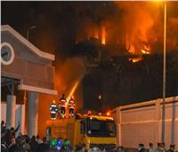 بعد 6 ساعات.. إخماد حريق مخزن ميناء الإسكندرية