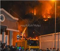 النيابة تحقق مع عدد من المسؤولين فى حريق مخزن الإسكندرية