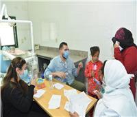 جامعة أسيوط: توقيع الكشف الطبي على 876 مريض وألفي خدمة بيطرية