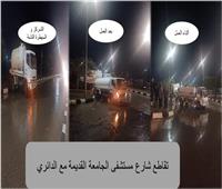 محافظة الإسماعيلية تعلن نجاحها في إزالة تجمعات الأمطار