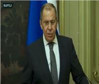فيديو| وزير الخارجية الروسي: قدمنا 100 ألف طن قمح مساعدات لسوريا