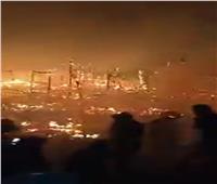 مصدر أمني: احتواء حريق «مصنع ورق» بهتيم قبل وصوله لمستودع أنابيب