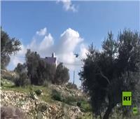 لحظة سقوط «طائرة مسيرة» إسرائيلية لقمع الاستيطان في فلسطين| فيديو