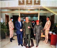 رئيس المخابرات العامة يزور بني غازي الليبية 