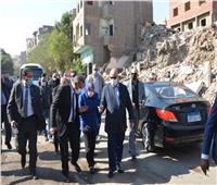 محافظ القاهرة يتفقد أعمال إزالة المرحلة الثانية لمنطقة الطيبي