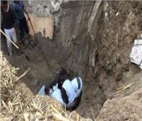 مصرع 3 عمال أثناء حفر بئر للصرف الصحي بمركز العسيرات بسوهاج
