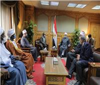 وكيل الأزهر يستقبل وزير الأوقاف السوداني لتعزيز التعاون المشترك.. صور 