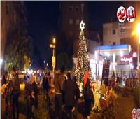 أكبر شجرة كريسماس في ميدان الخلفاوي لاستقبال العام الجديد