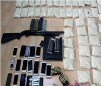 سقوط 28 تاجر مخدرات وسلاح في قبضة مباحث الجيزة