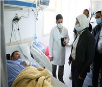 وزيرة الصحة توجه بسرعة البدء في رفع كفاءة مستشفى بئر العبد
