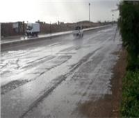 بسبب السيول.. إغلاق طريق «سفاجا- القصير» بالكيلو 45