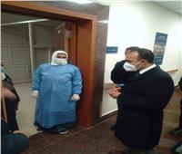 نائب محافظ المنيا يتابع الخدمة الطبية بمستشفيات الحميات والصدر | صور