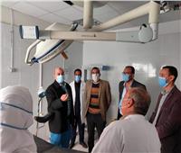 صحة شمال سيناء تتفقد المستشفى المركزي وتتابع الإجراءات الاحترازية