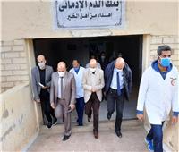 وكيل وزارة الصحة بالشرقية يتفقد مستشفى ههيا المركزي