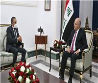 الرئيس العراقي: حريصون على دعم التعاون مع مصر وتعزيز عمل اللجنة المشتركة