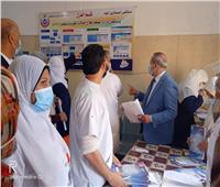 وكيل وزارة الصحة بالدقهلية يتفقد مستشفى السنبلاوين العام