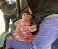 إصابة طفلة صدمها «توك توك» في حدائق الأهرام.. صورة