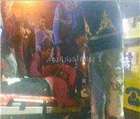 إصابة شاب في حادث «موتوسيكل» أمام مترو جامعة القاهرة.. فيديو