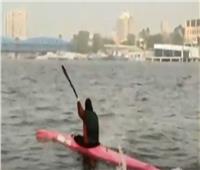 «بطلة مصر في الكياك»: السباحة شرط لممارسة اللعبة| فيديو  