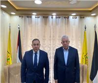 سفير مصر لدى فلسطين يلتقي نائب رئيس حركة فتح في رام الله