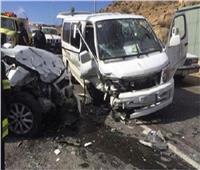 إصابة 9 أشخاص بحادث مروري مروع في بني سويف