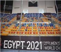 محافظ الإسكندرية يتابع استضافة مجموعة كأس العالم لكرة اليد ببرج العرب