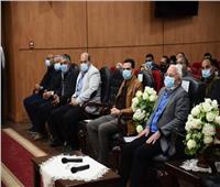 محافظ بورسعيد يستعرض أعمال لجنة التصالح فى مخالفات البناء