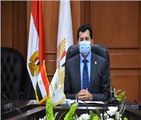 وزير الرياضة يبحث مع نظيره العراقي عددا من القضايا الشبابية والرياضية